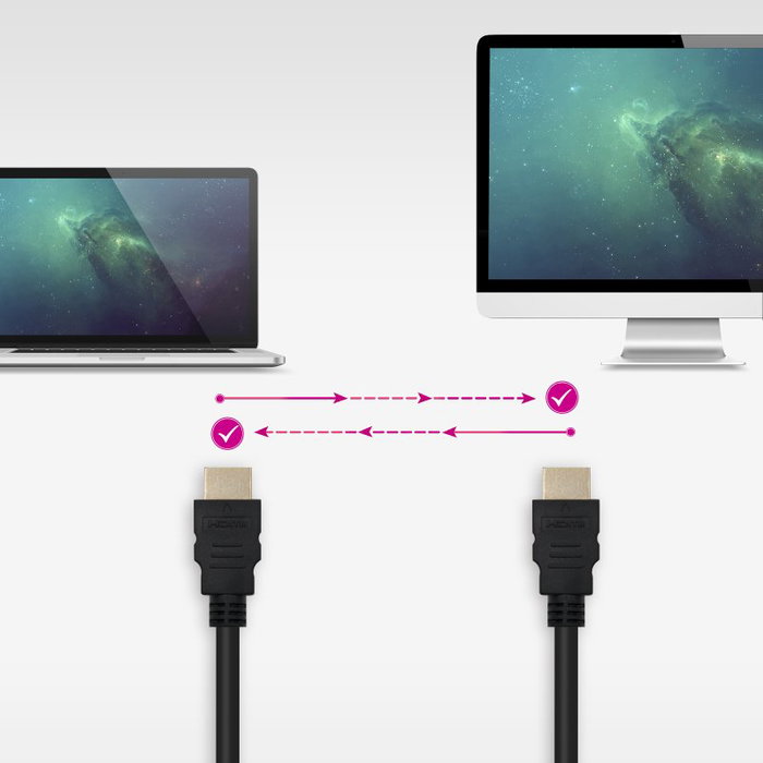 Nanocable Cable HDMI V1.4 Alta Velocidad/HEC Macho-Macho 1m Negro